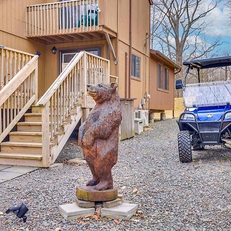 Bear Den Rustic Pocono Lake Home With Game Room! Екстериор снимка