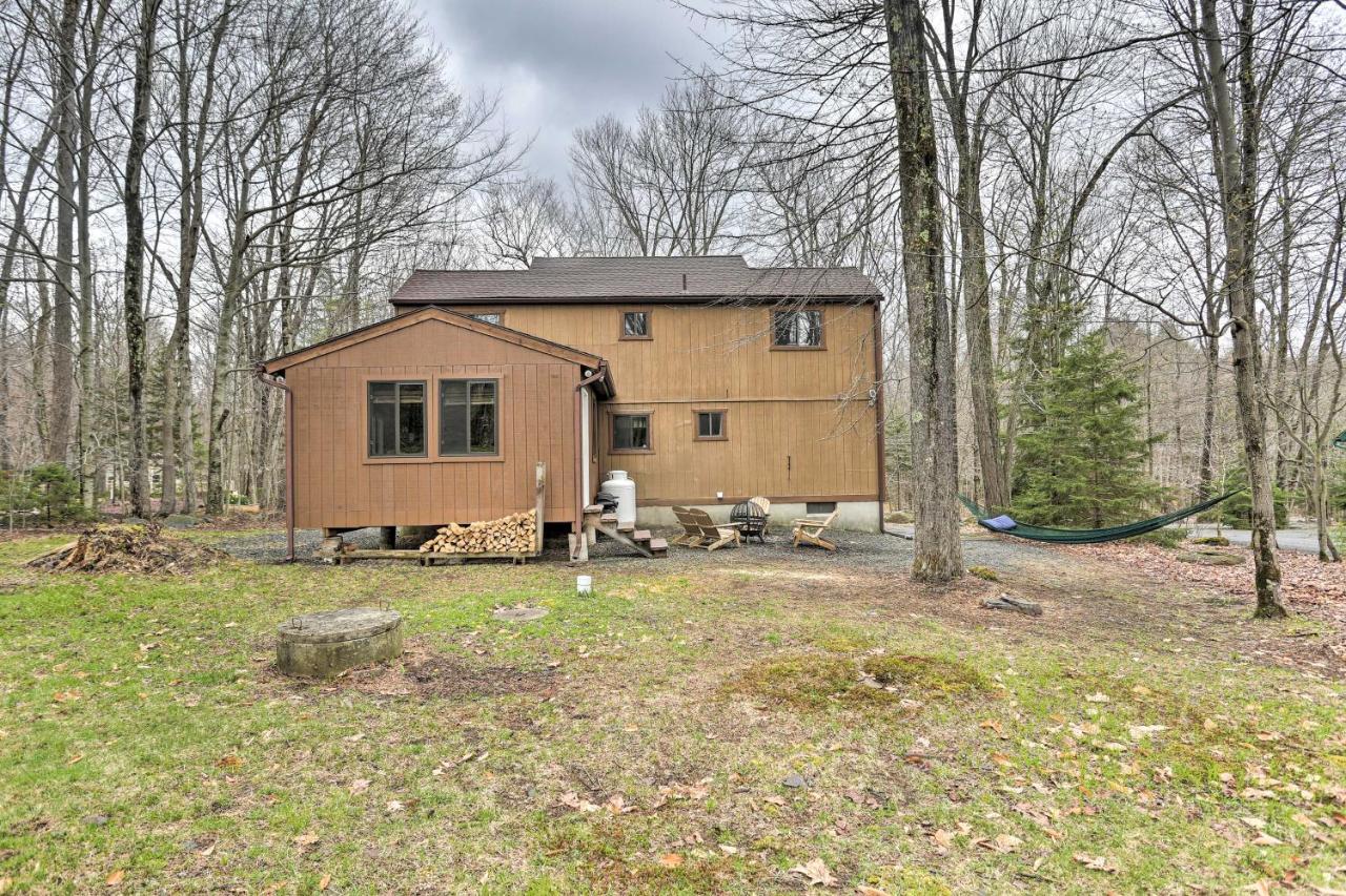 Bear Den Rustic Pocono Lake Home With Game Room! Екстериор снимка